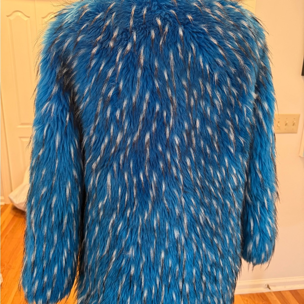 A faux fur coat, that’s both “Hot and Cool!” - Picture 4 of 11